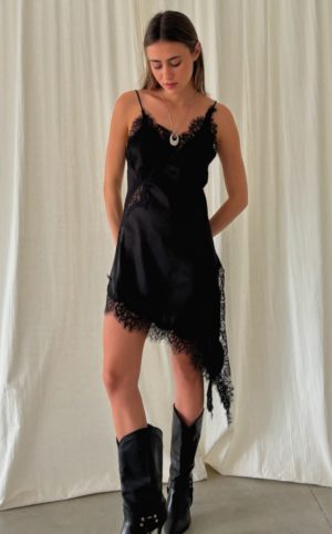 VESTIDO ZARA NEGRO