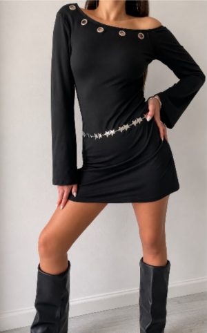 VESTIDO OJALES